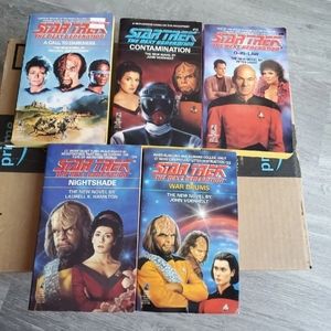 Star Trek TNG Lot of 4 Paperbacks